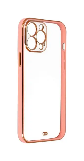 Kryt TopQ iPhone 13 Pro Max Angel Eyes růžový 71677