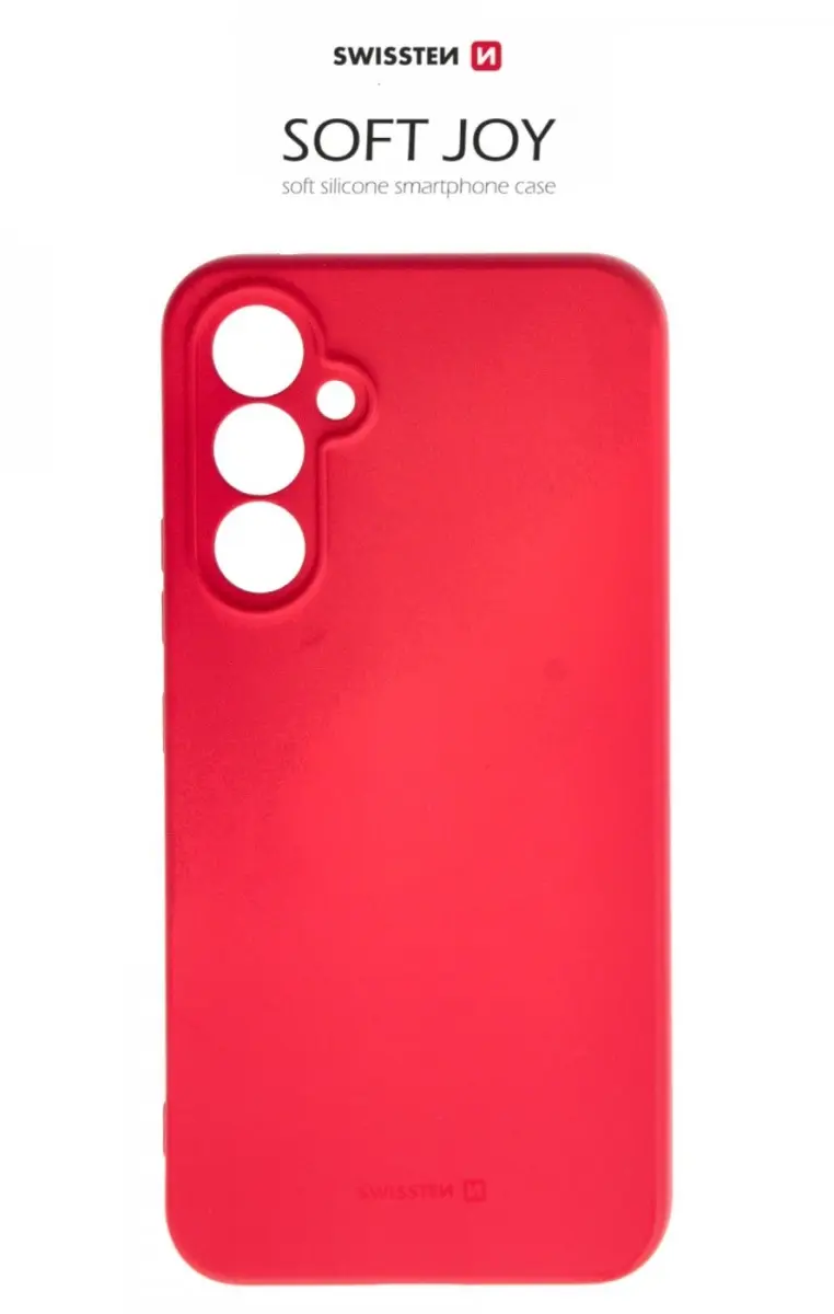 Pouzdro Swissten Soft Joy Samsung A54 5G červené
