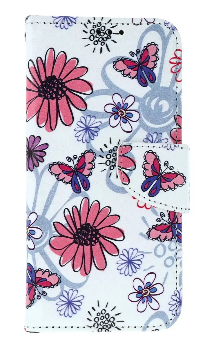 Pouzdro TopQ Samsung A15 knížkové Flowers 131935