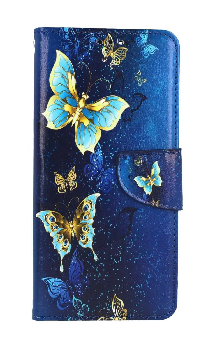 Pouzdro TopQ Xiaomi Redmi 13C knížkové Kouzelní motýlci 121937