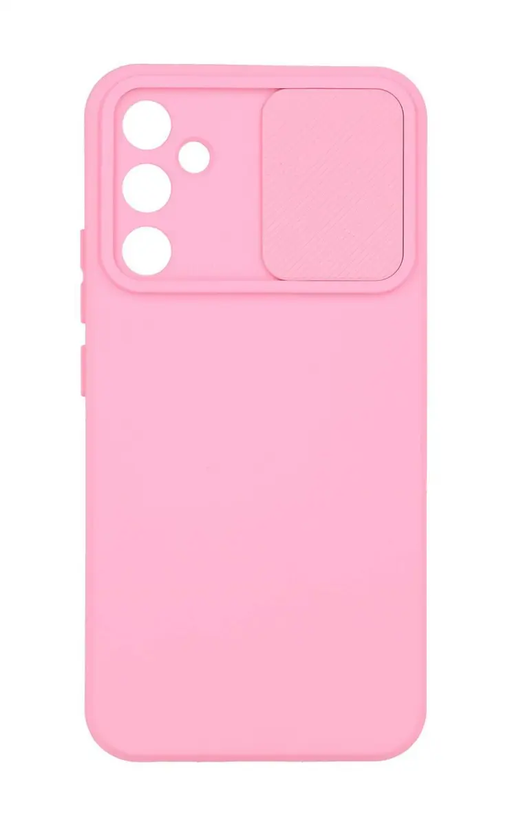 Kryt TopQ Camshield Soft Samsung A34 světle růžový 91942