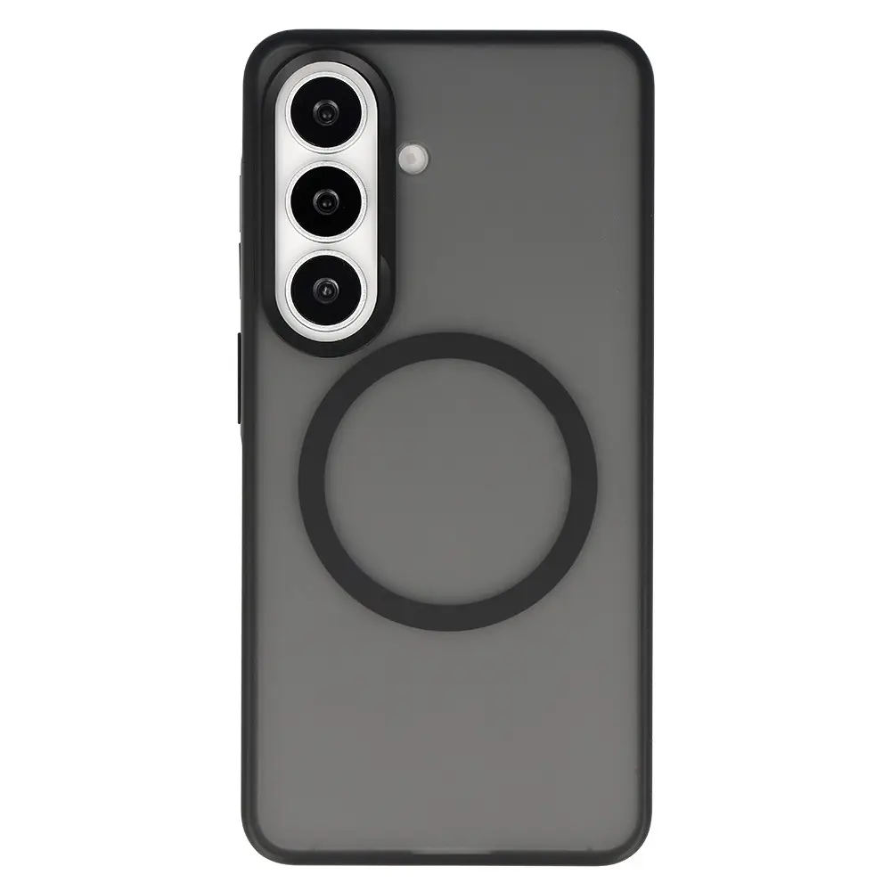 Kryt Liavec Soft Metal Frame pro Samsung Galaxy S26 Plus černý