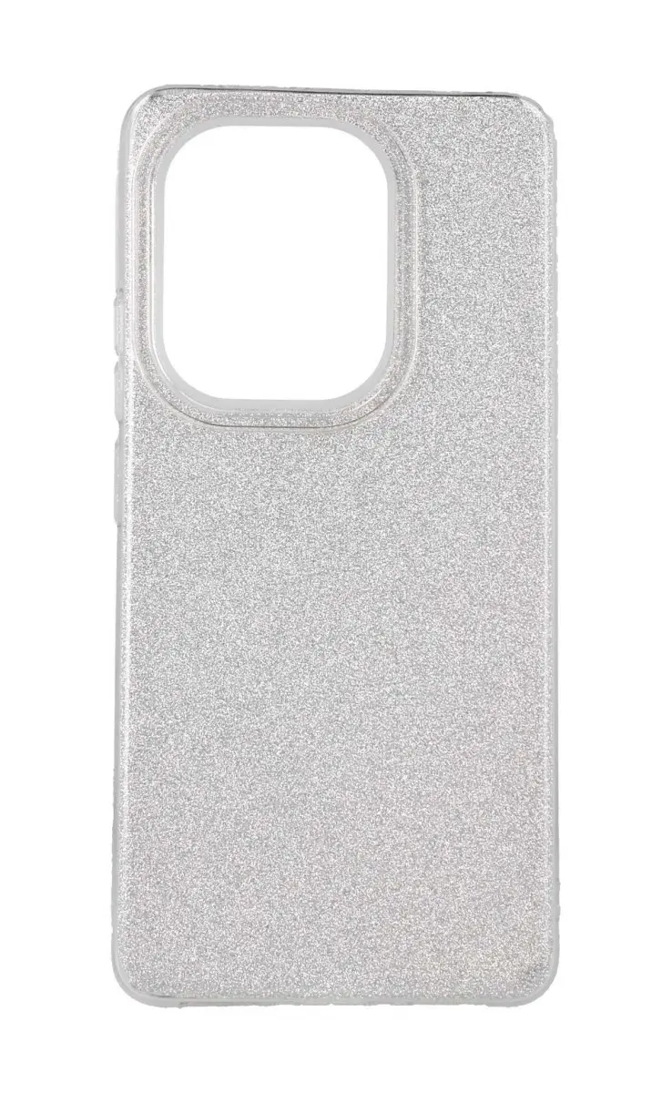 Kryt TopQ Xiaomi Redmi Note 13 Pro glitter stříbrný 121989