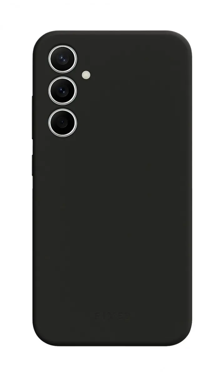 Zadní kryt FIXED MagFlow s podporou MagSafe pro Samsung Galaxy A55 5G, černý