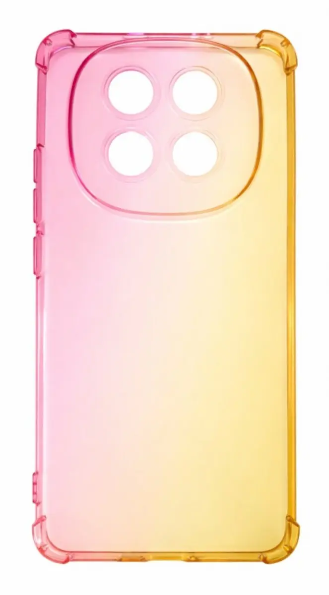 Kryt TopQ Xiaomi Redmi Note 15 Pro 5G Shock duhový růžovo-žlutý 172281