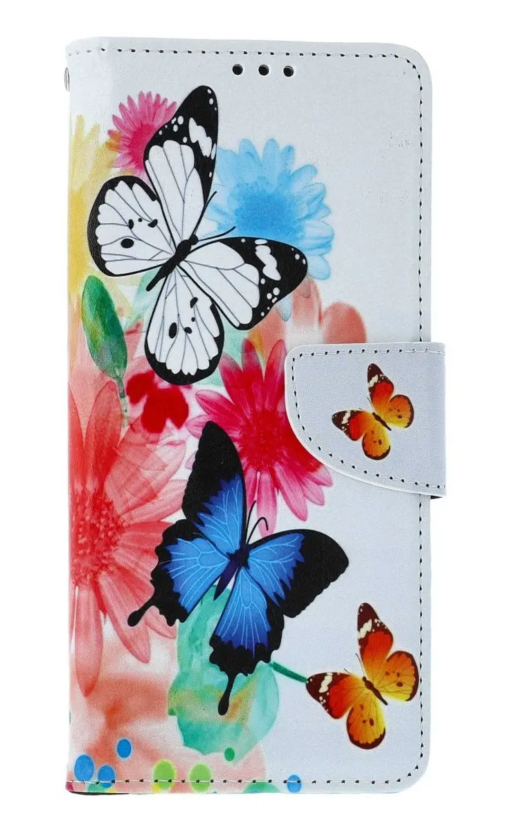Pouzdro TopQ Xiaomi Redmi 14C Barevné s motýlky 132311