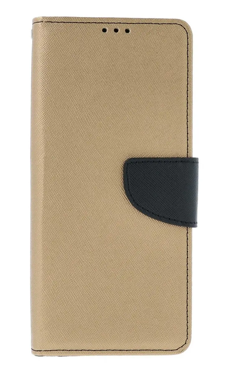 Pouzdro TopQ Xiaomi Redmi 14C knížkové zlaté 132351