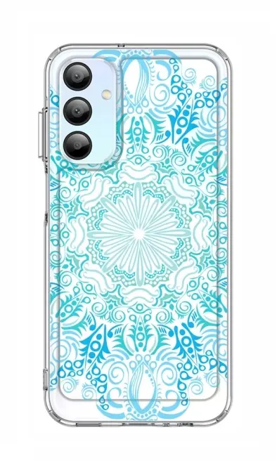 Kryt TopQ Image Samsung A16 Image pevný Blue Mandala 132367
