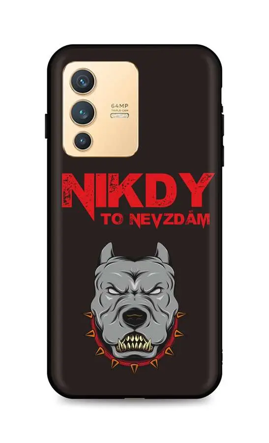Kryt TopQ Vivo V23 5G silikon Nikdy to nevzdám 72387