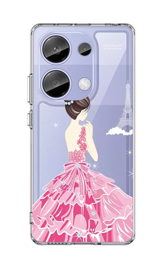 Kryt TopQ Image Xiaomi Redmi Note 13 Pro Image pevný Pink Princess 122429