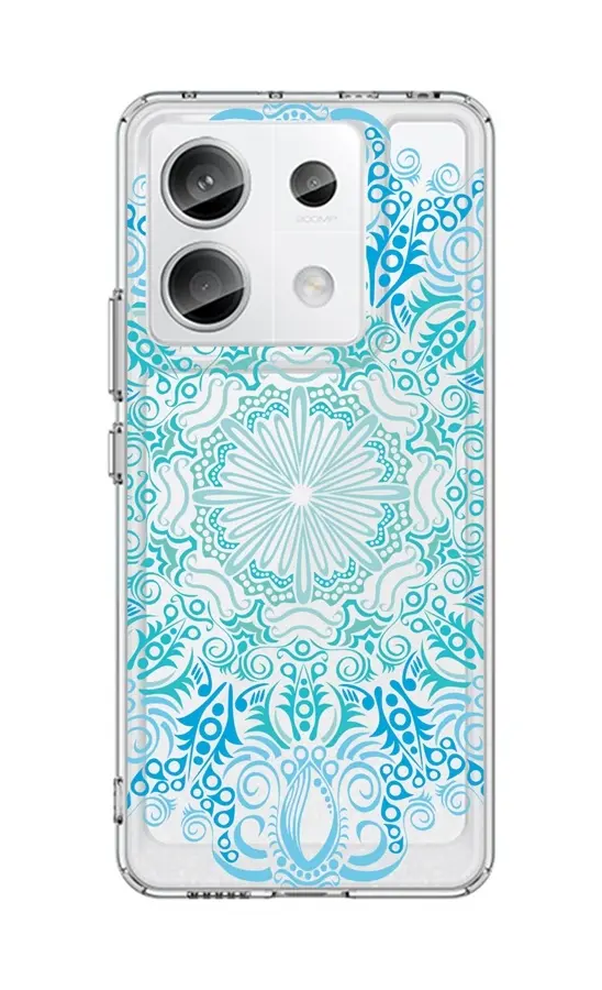 Kryt TopQ Image Xiaomi Redmi Note 13 Pro 5G Image pevný Blue Mandala 122438