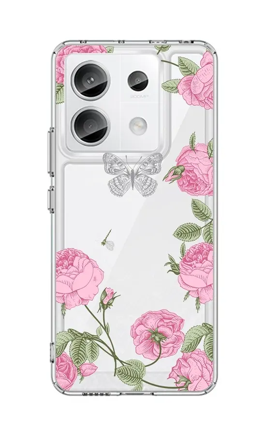Kryt TopQ Image Xiaomi Redmi Note 13 Pro 5G Image pevný Pivoňky 122442