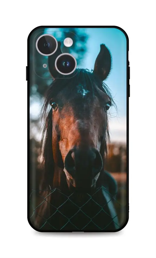 Kryt TopQ iPhone 14 Plus Horse 82443