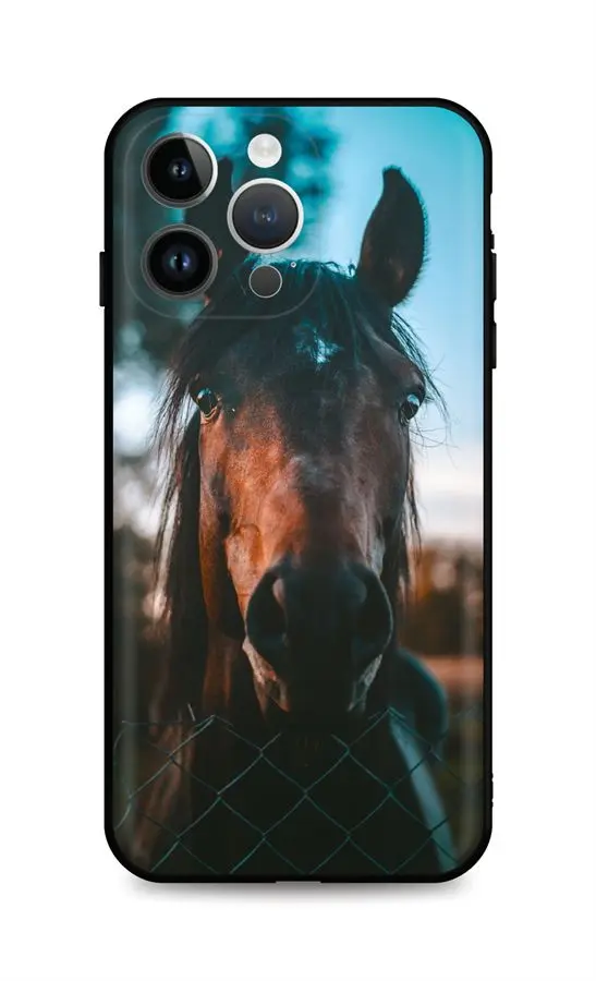Kryt TopQ iPhone 14 Pro Horse 82453