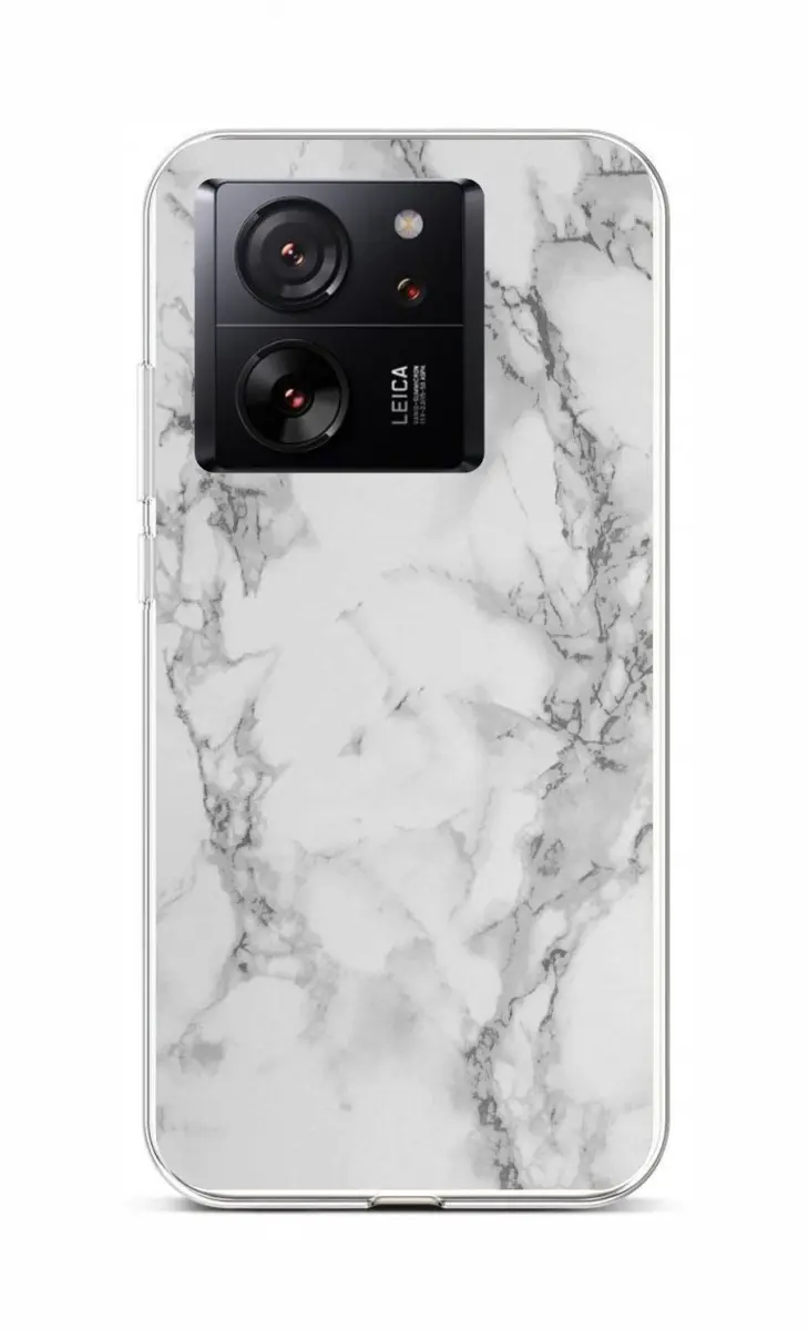 Kryt TopQ STYLE Xiaomi 13T Pro Mramor bílý 112468
