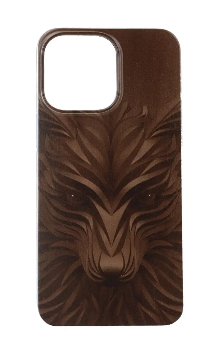Kryt TopQ iPhone 14 Pro Max Černý vlk 82521