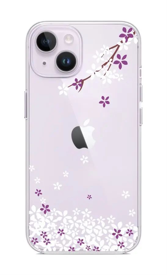 Kryt TopQ iPhone 14 Plus Květy sakury 82531