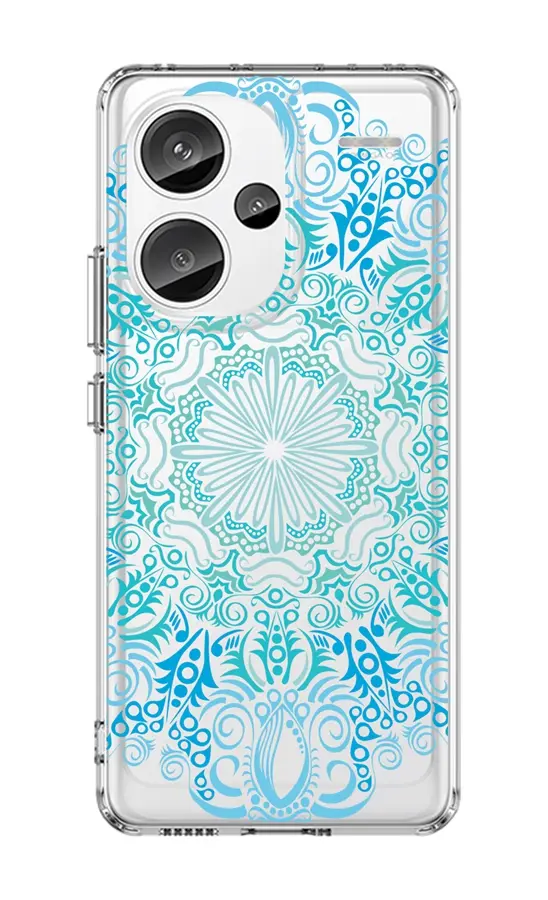 Kryt TopQ Image Xiaomi Redmi Note 13 Pro+ 5G Image pevný Blue Mandala 122566