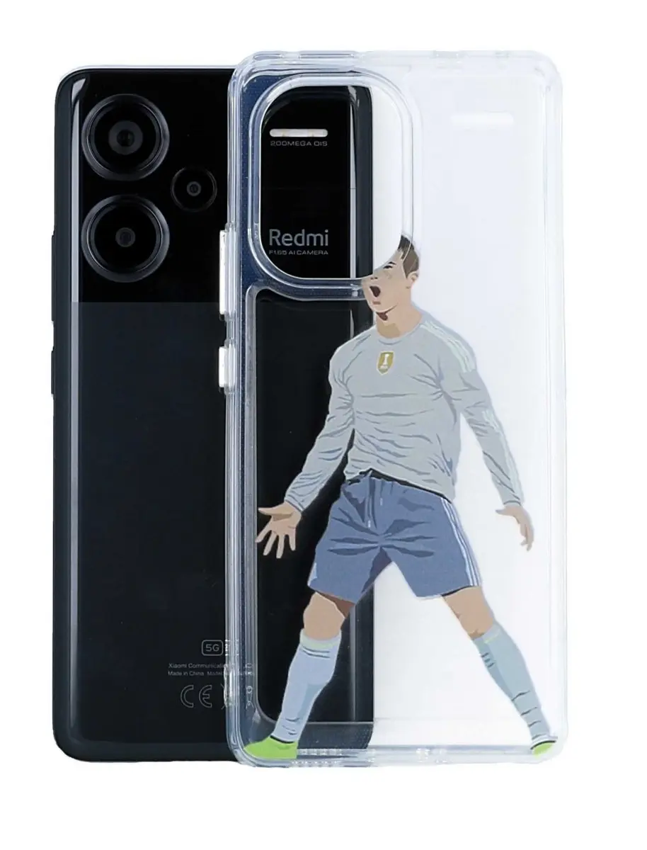 Kryt TopQ Image Xiaomi Redmi Note 13 Pro+ 5G Image pevný Fotbalista 122567