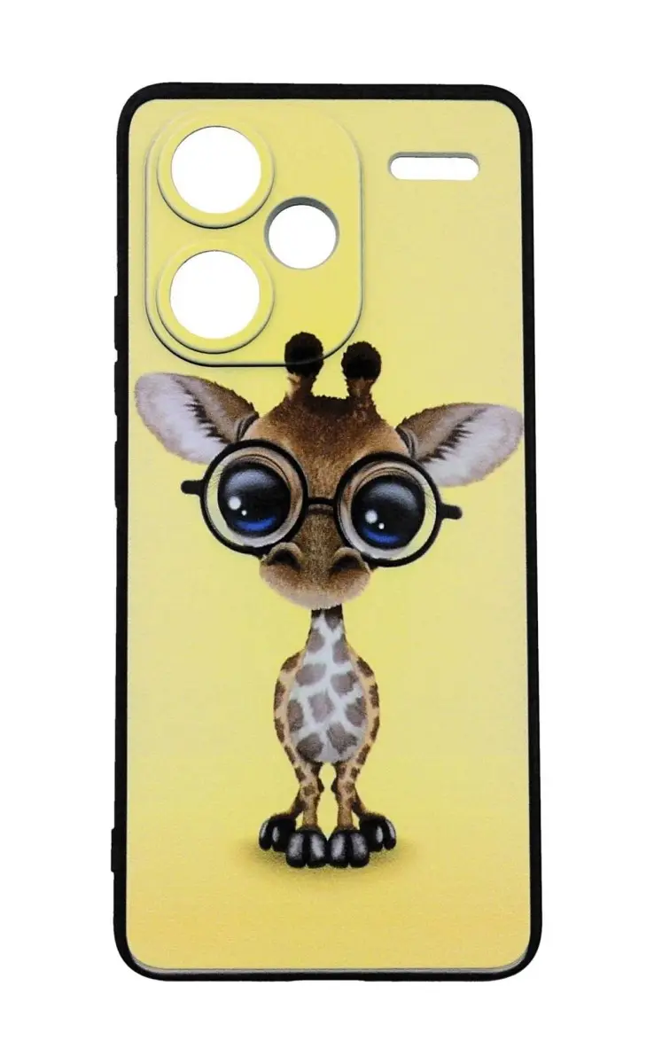 Kryt TopQ Xiaomi Redmi Note 13 Pro+ 5G Cute Giraffe 122601