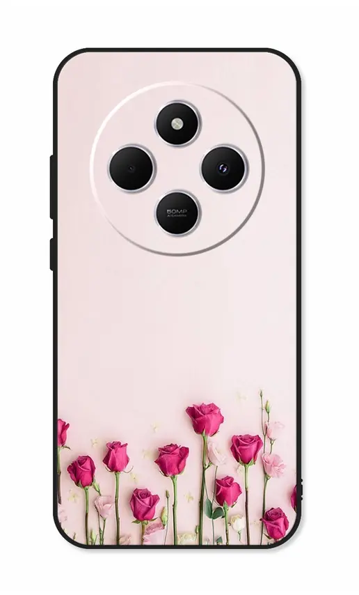 Kryt TopQ Xiaomi Redmi 14C Roses 132700