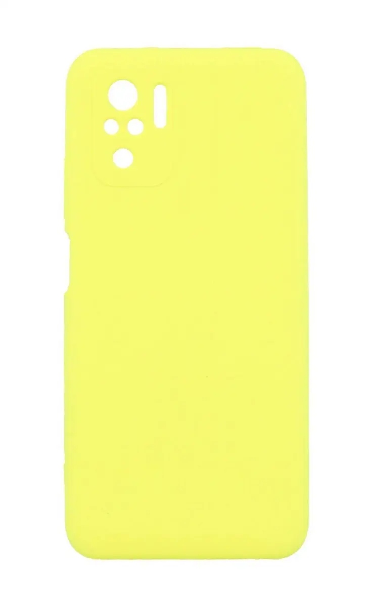 Kryt TopQ Essential Xiaomi Redmi Note 10 žlutý 92700