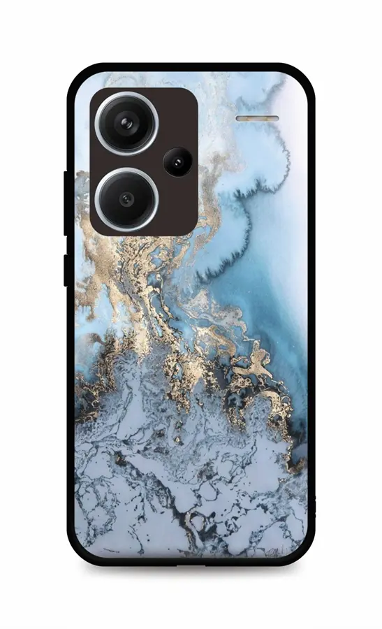 Kryt TopQ LUXURY Xiaomi Redmi Note 13 Pro+ 5G pevný Marble Blue 122712