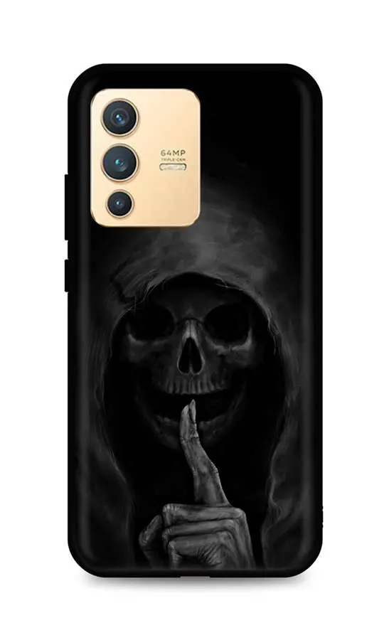 Kryt TopQ Vivo V23 5G silikon Dark Grim Reaper 72739