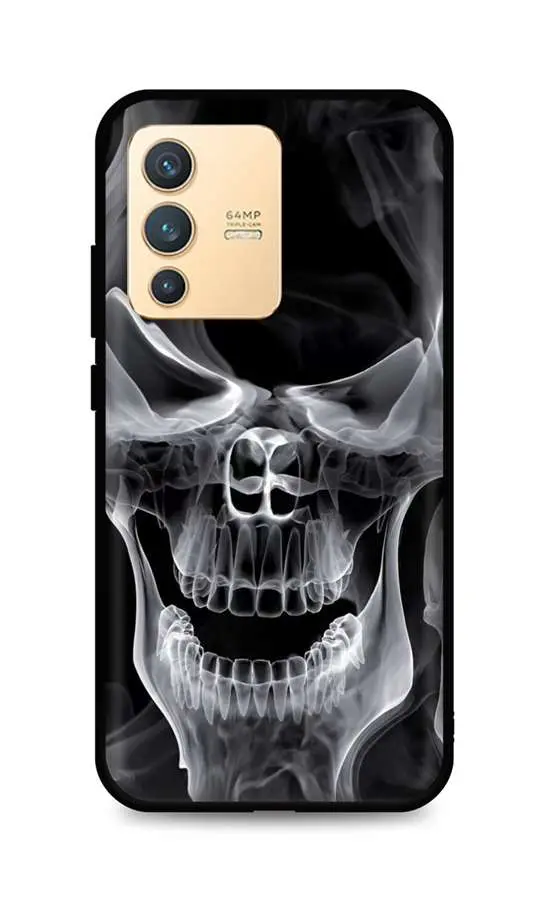 Kryt TopQ Vivo V23 5G silikon Deadly Smoke 72741