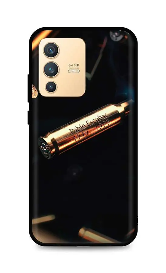 Kryt TopQ Vivo V23 5G silikon Pablo Escobar Bullet 72764