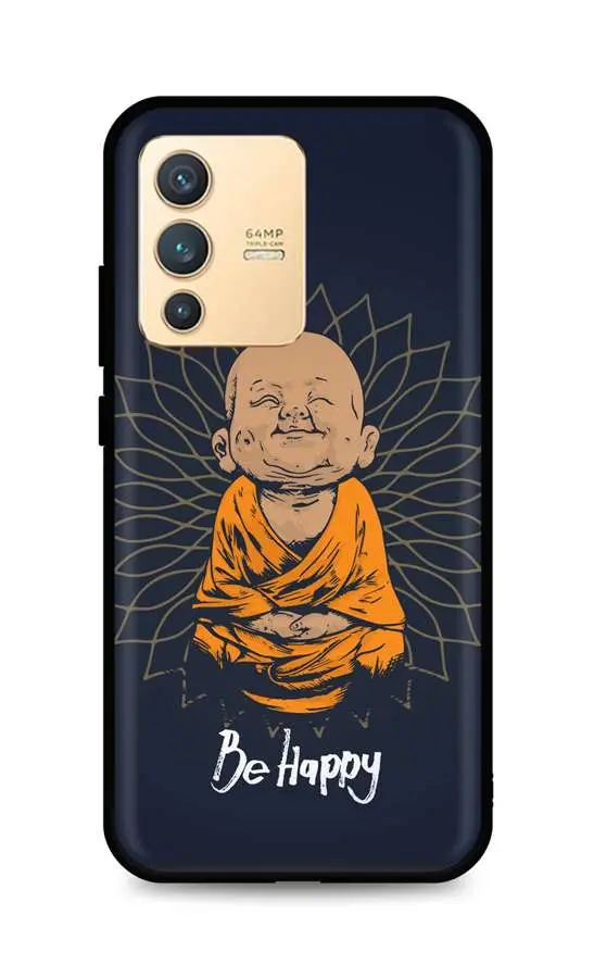 Kryt TopQ Vivo V23 5G silikon Be Happy 72770