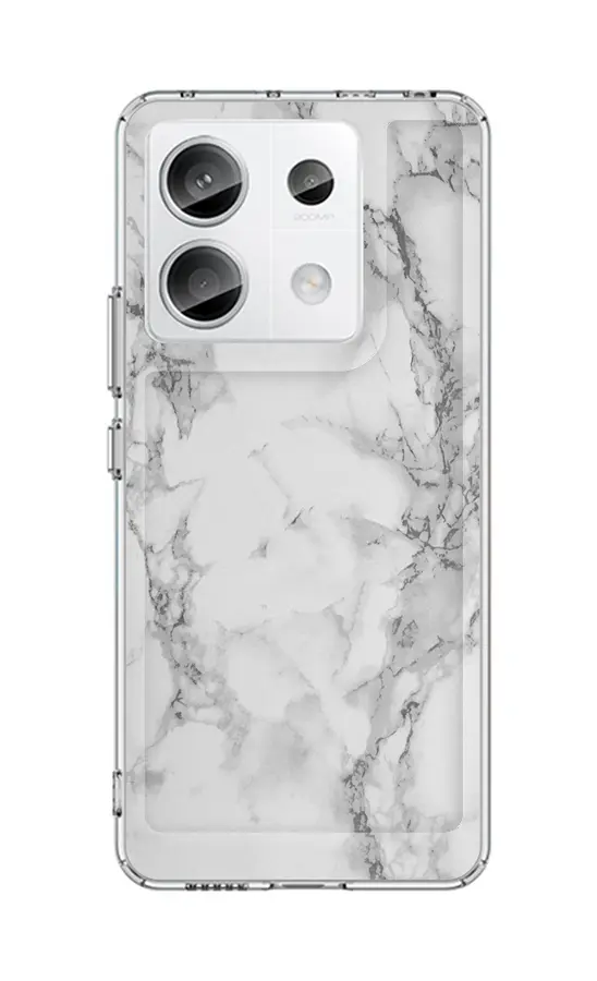 Kryt STYLE TopQ Xiaomi Redmi Note 13 Pro 5G pevný Mramor bílý 122808