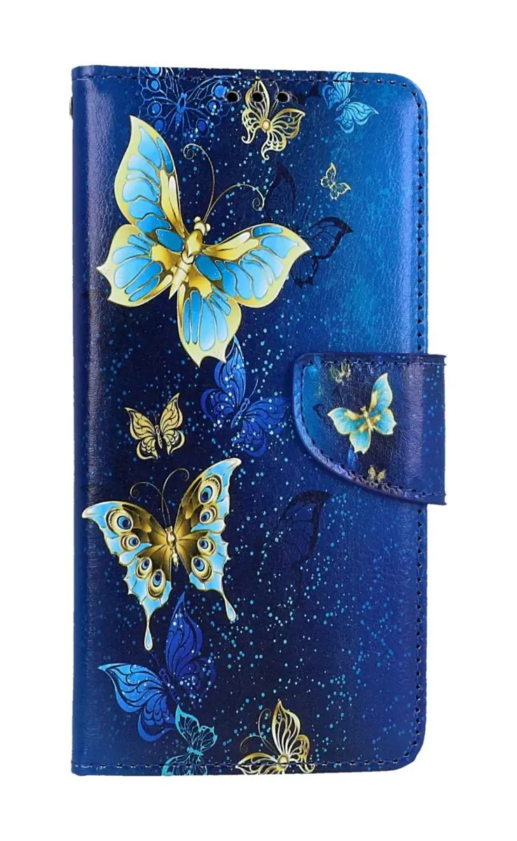 Pouzdro TopQ Xiaomi Redmi Note 12 knížkové Kouzelní motýlci 112842