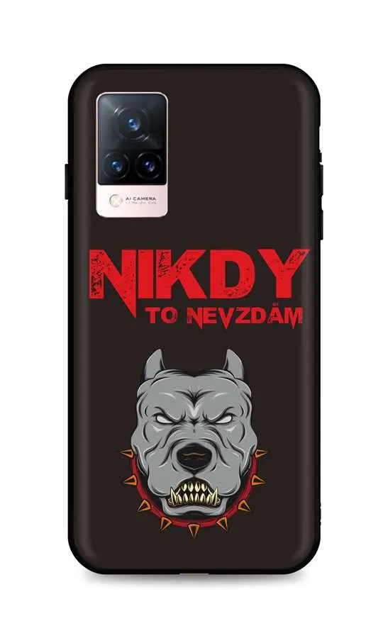 Kryt TopQ Vivo V21 5G silikon Nikdy to nevzdám 72855