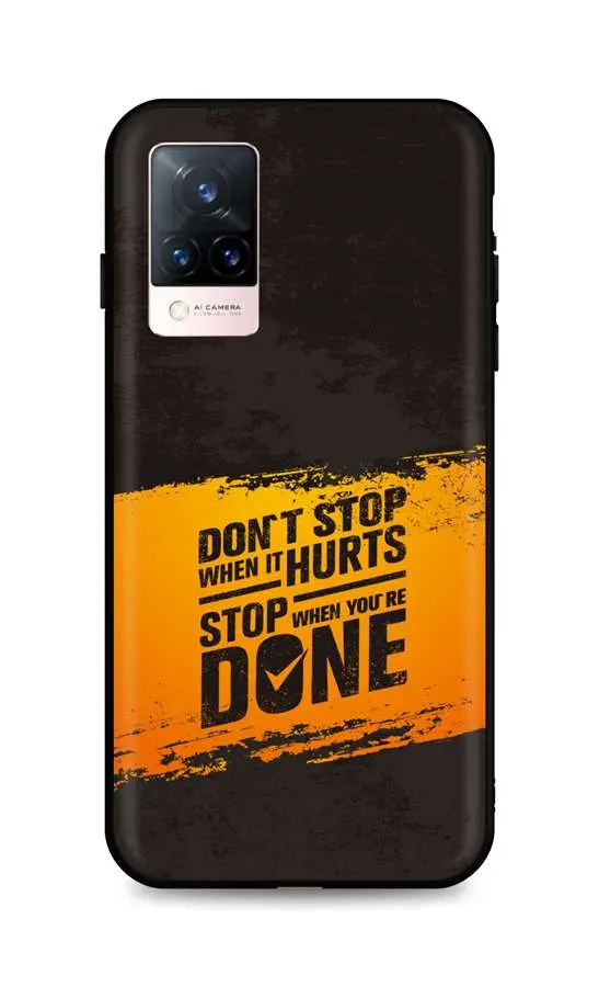 Kryt TopQ Vivo V21 5G silikon Don´t Stop 72860