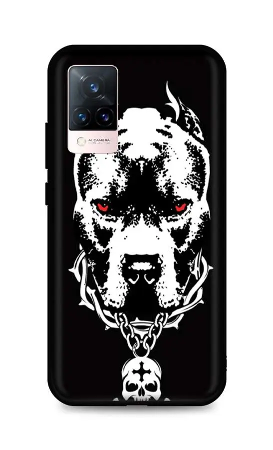 Kryt TopQ Vivo V21 5G silikon Fighting Dog 72886