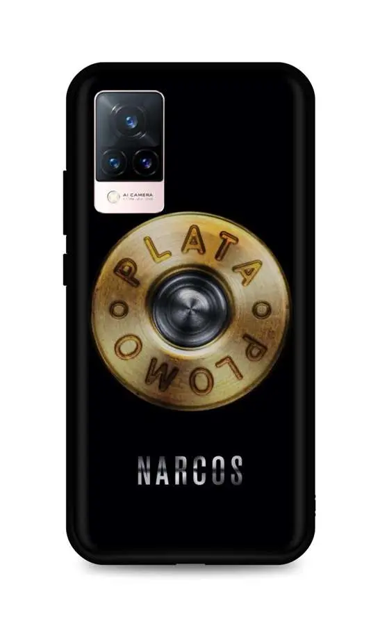 Kryt TopQ Vivo V21 5G silikon Plata O Plomo 72888