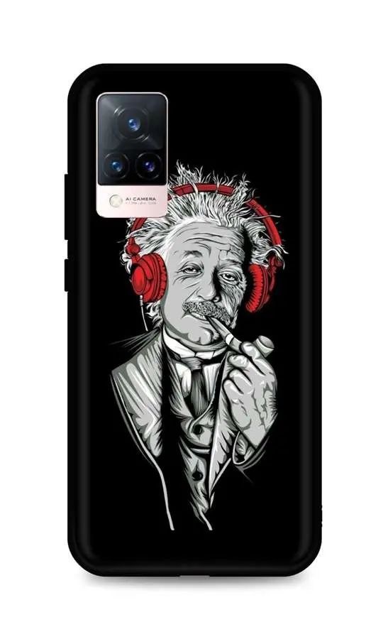 Kryt TopQ Vivo V21 5G silikon Albert Einstein 72921