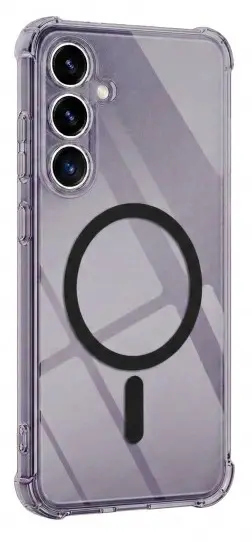 Kryt TopQ Samsung S24 odolný průhledný tmavý 173023