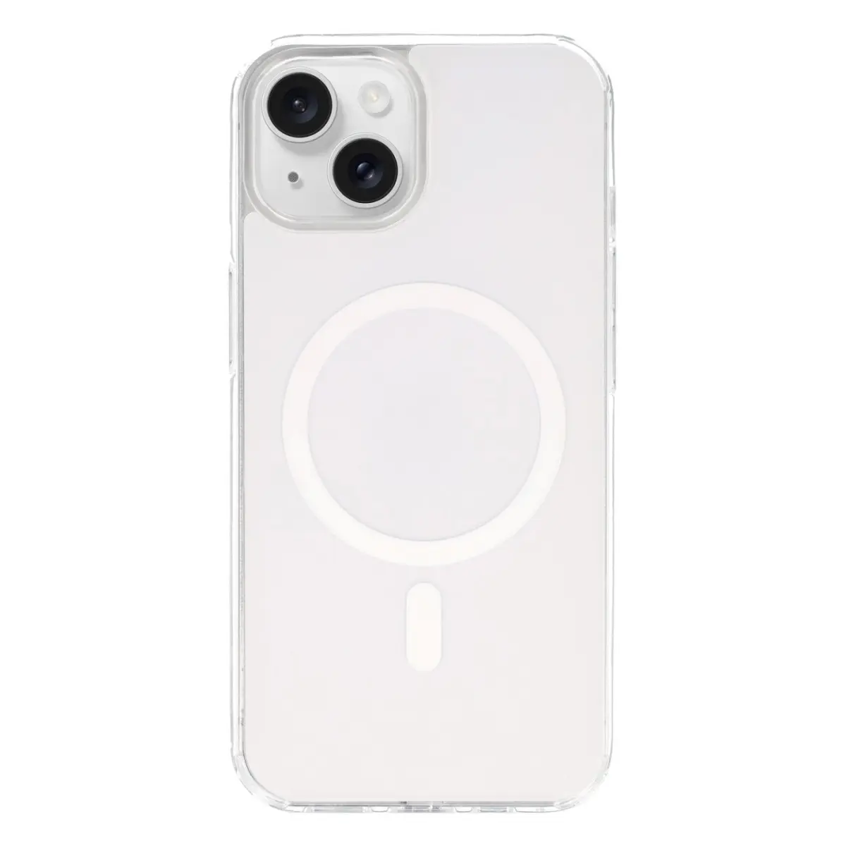 Ochranný kryt Glossy MagSafe pro iPhone 15 bílý