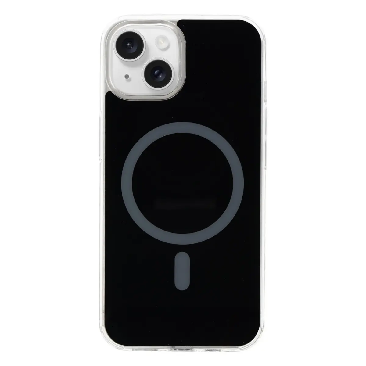 Ochranný kryt Glossy MagSafe pro iPhone 15 černý