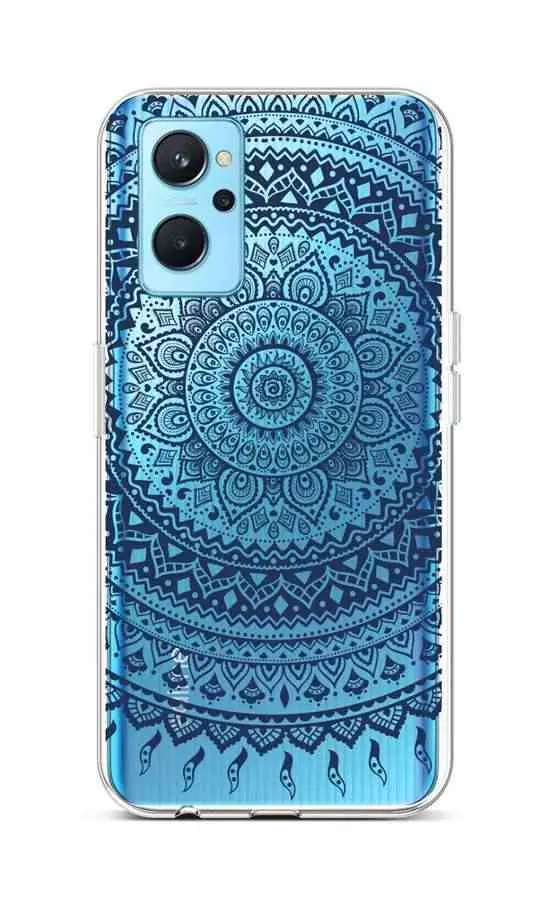 Kryt TopQ Realme 9i silikon Navy Mandala 73049