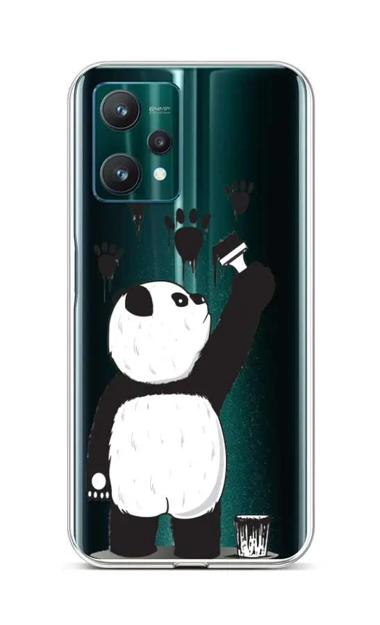 Kryt TopQ Realme 9 Pro silikon Rebel Panda 73054