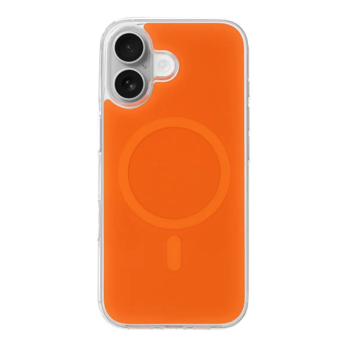 Ochranný kryt Glossy MagSafe pro iPhone 17 oranžový