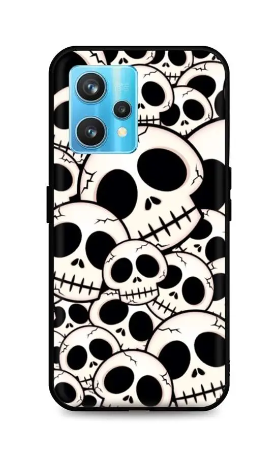 Kryt TopQ LUXURY Realme 9 Pro+ pevný Skulls 73148
