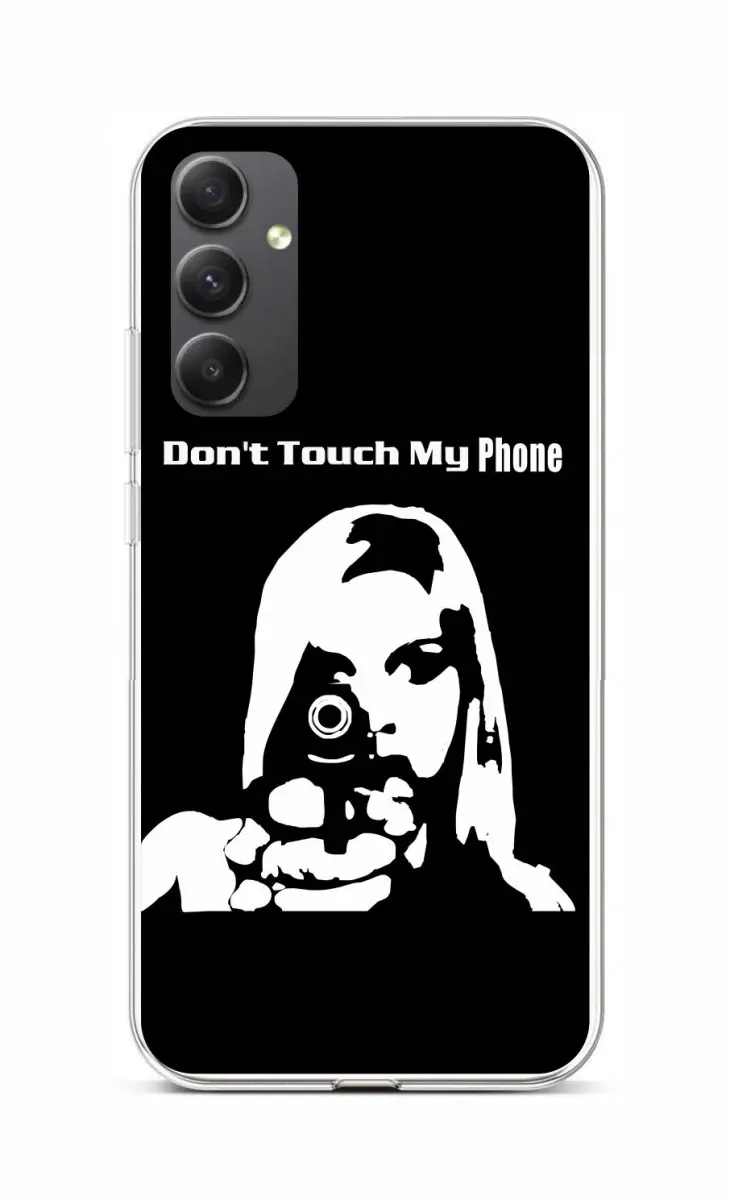 Kryt TopQ Samsung A34 Don't Touch Gun 93157