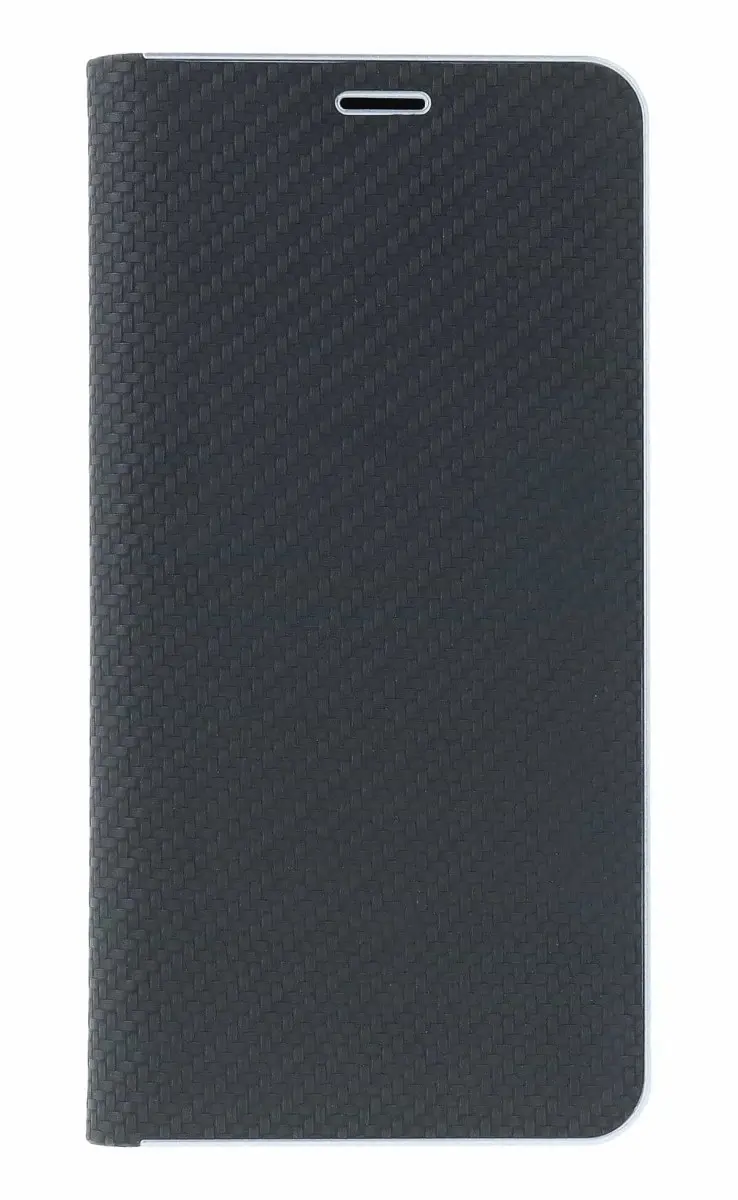 Pouzdro TopQ Samsung S25 FE knížkové Luna Carbon Book černé 173159
