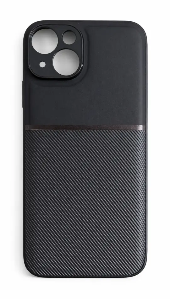 Kryt TopQ iPhone 15 pevný černý 173165