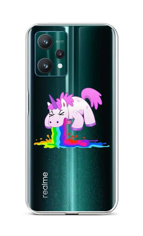 Kryt TopQ Realme 9 Pro silikon Rainbow Splash 73173