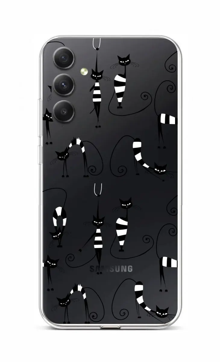 Kryt TopQ Samsung A34 Cats 1 93174